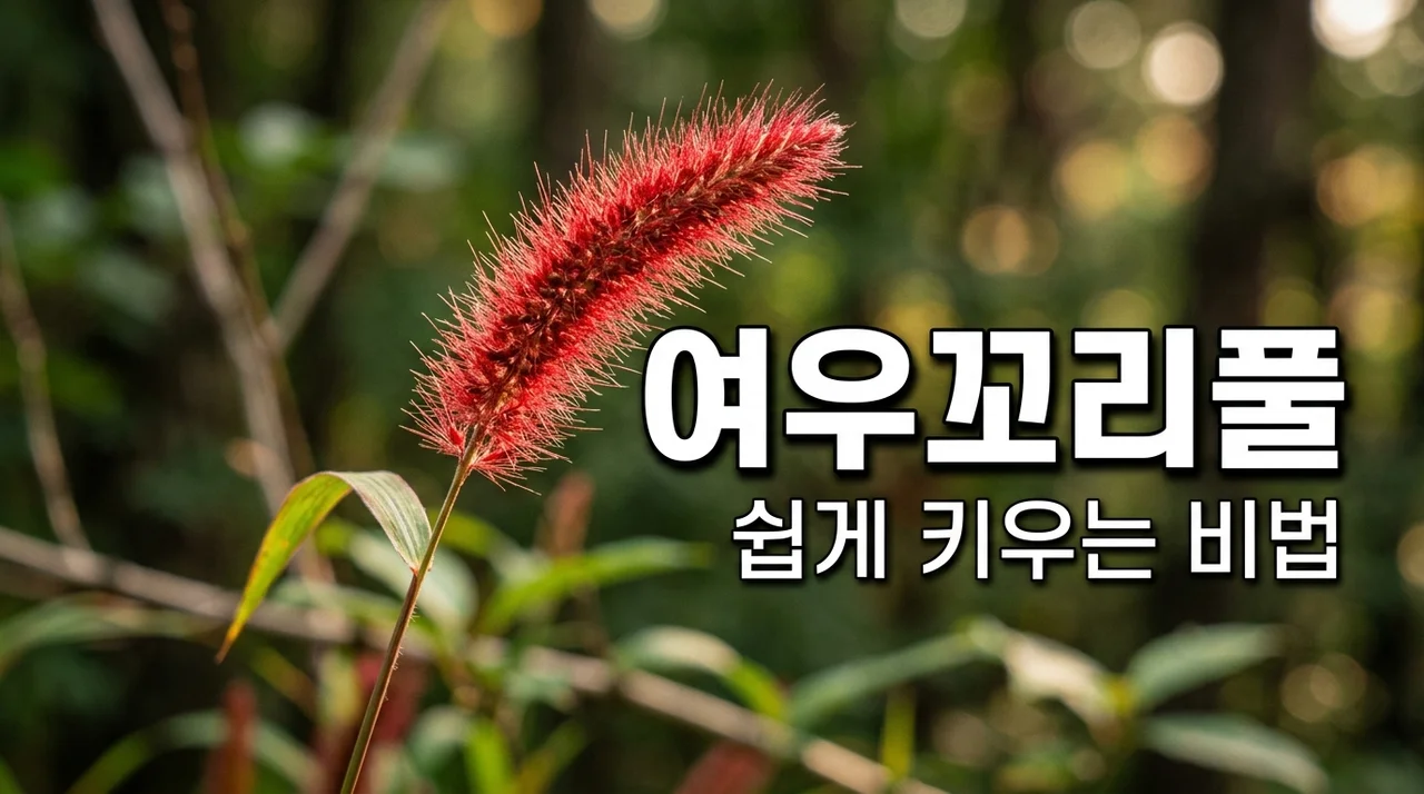 여우꼬리풀 키우기 완벽 가이드: 꽃말과 관리 방법 알아보기