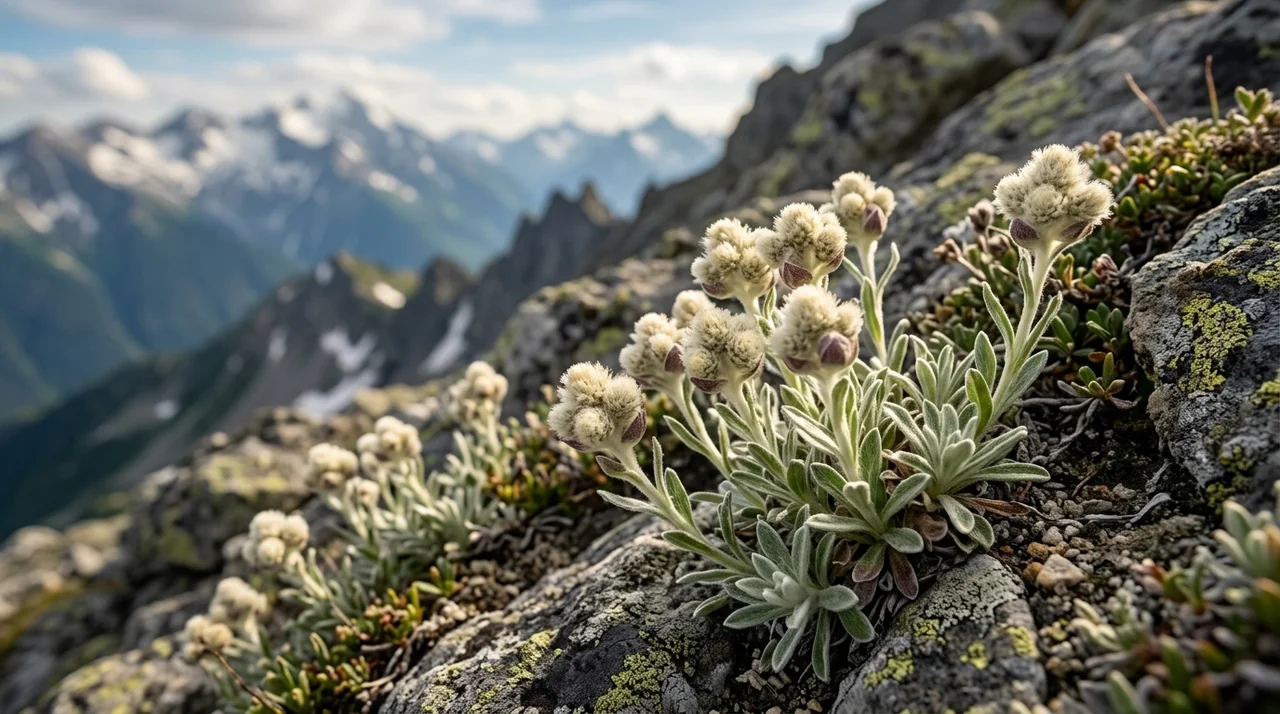 구름떡쑥이란? 고산지대에서 만나는 신비로운 야생화 특징