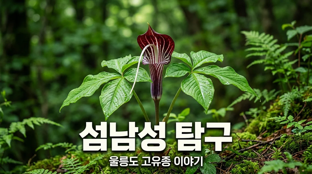 섬남성 특징과 울릉도 식물 이야기, 신비로운 생태 정보