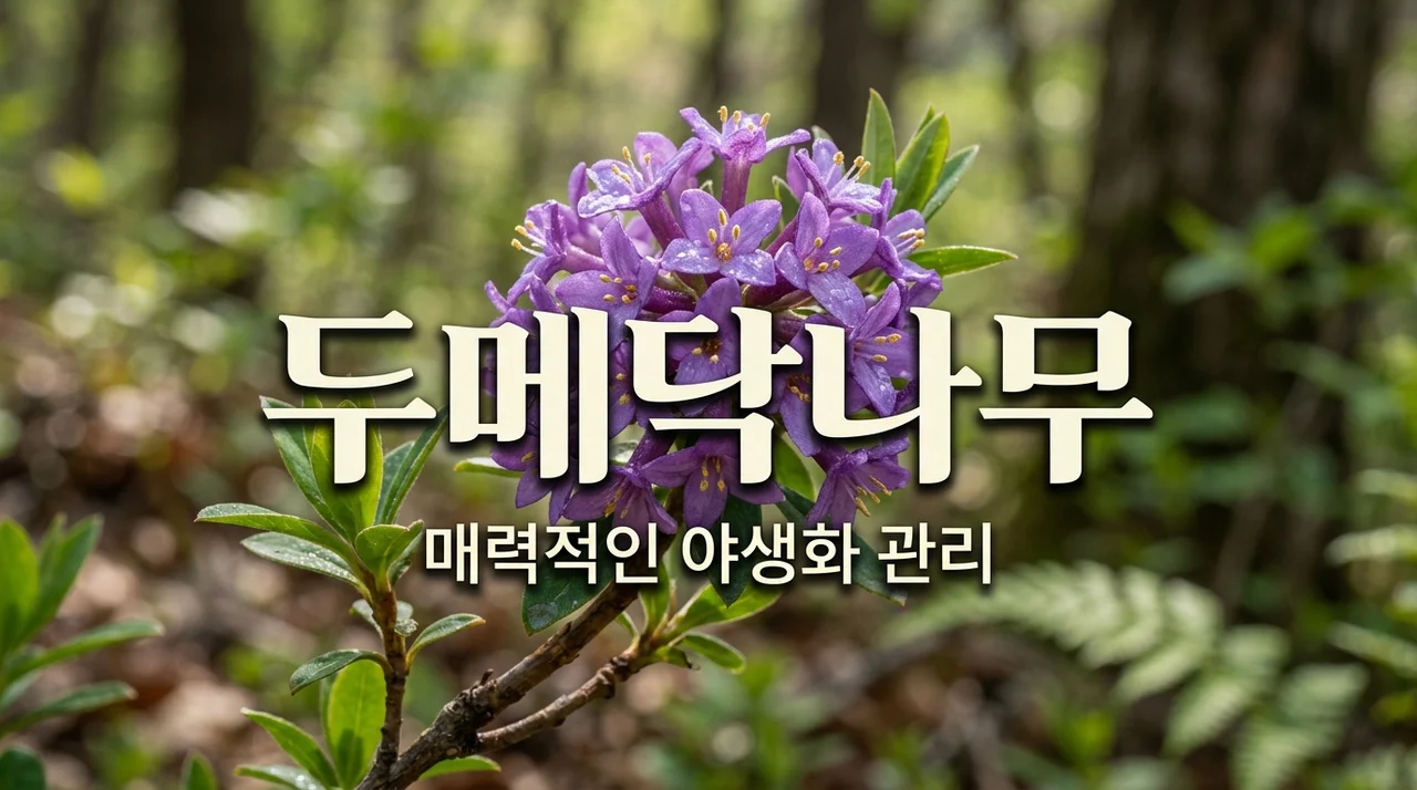 두메닥나무 특징과 관리법: 봄을 알리는 매력적인 야생화