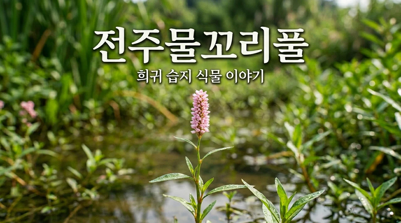 전주물꼬리풀, 멸종위기 식물이 들려주는 아름다운 습지 이야기
