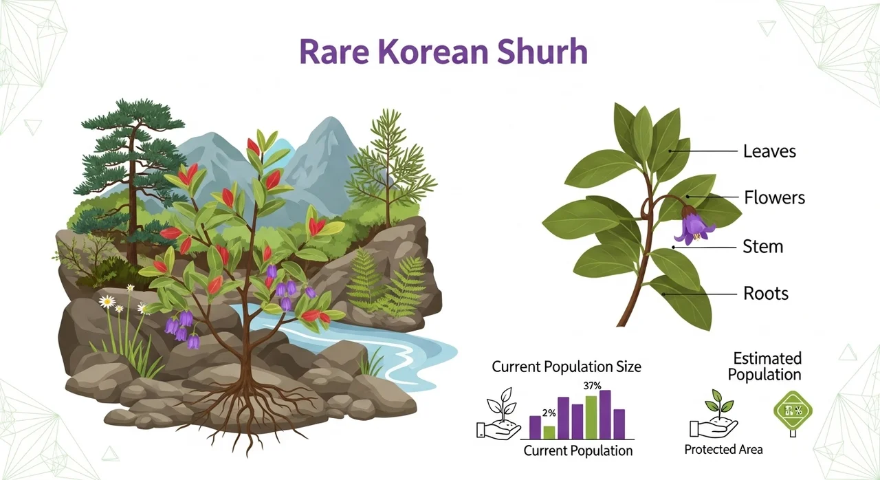 개느삼의 주요 특징 비교
