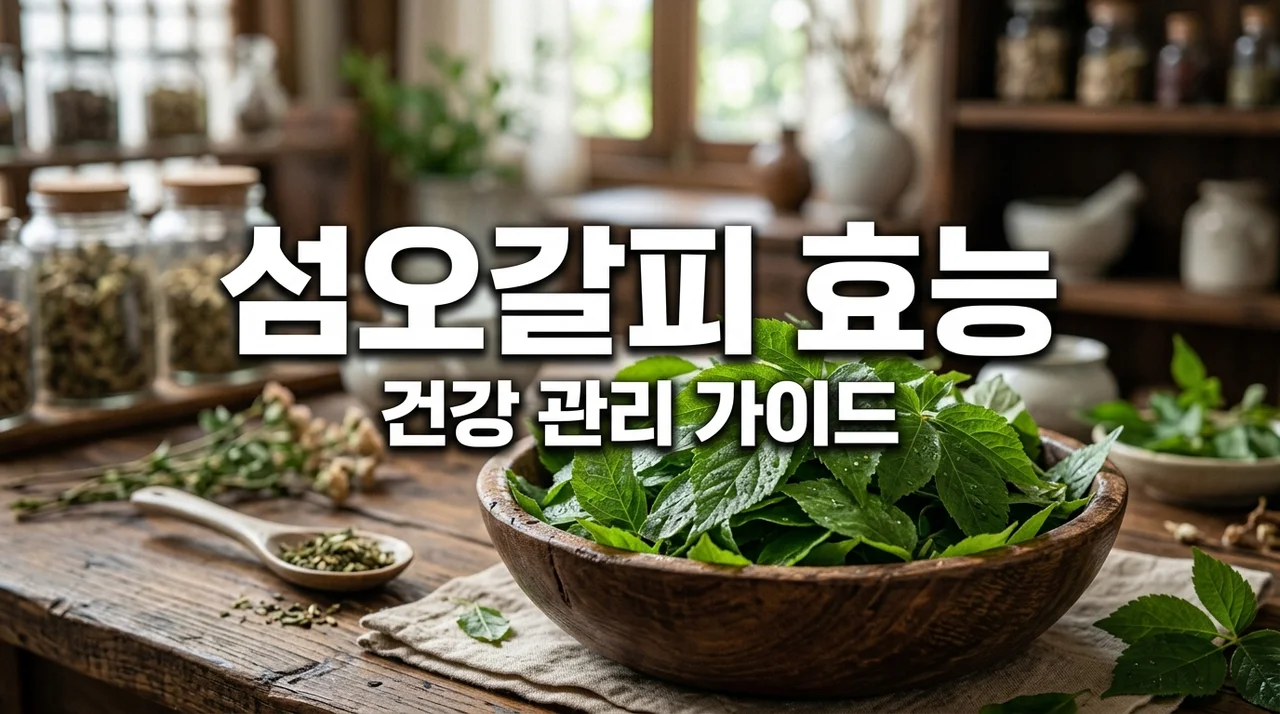 섬오갈피 효능과 올바른 섭취법, 건강을 지키는 자연의 선물