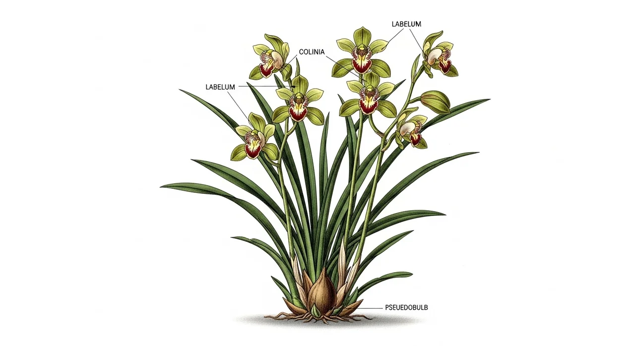 청닭의난초 생태 특징 한눈에 보기
