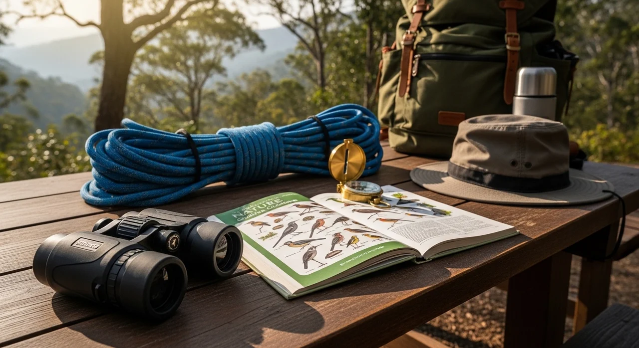 산개나리 관찰을 위한 추천 준비물