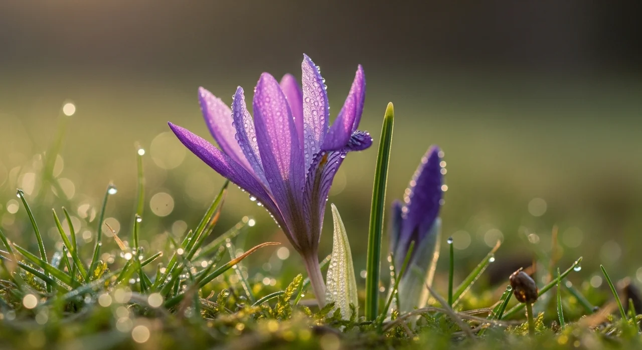 봄의 시작을 알리는 보랏빛 요정, 애기자운이란?