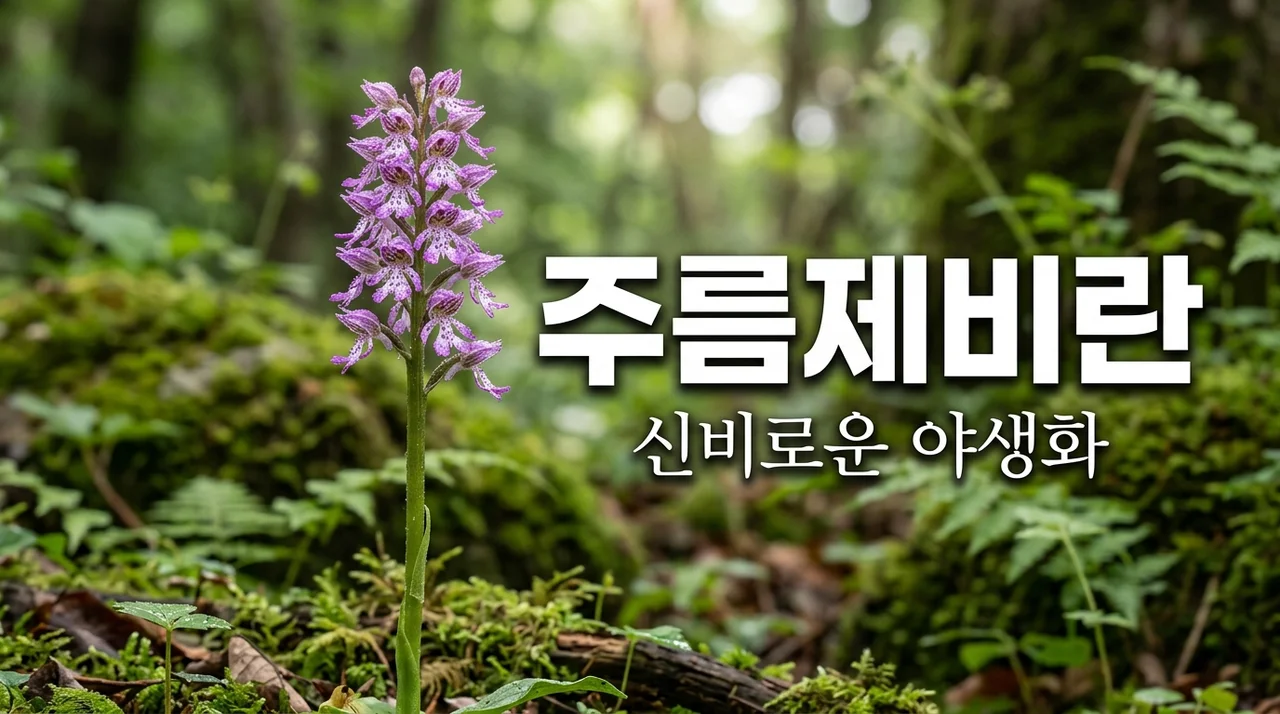 주름제비란 특징과 자생지, 야생화 탐방을 위한 필수 정보
