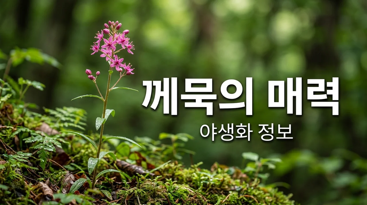 께묵 효능과 특징, 국화과 야생화의 신비로운 매력 정리