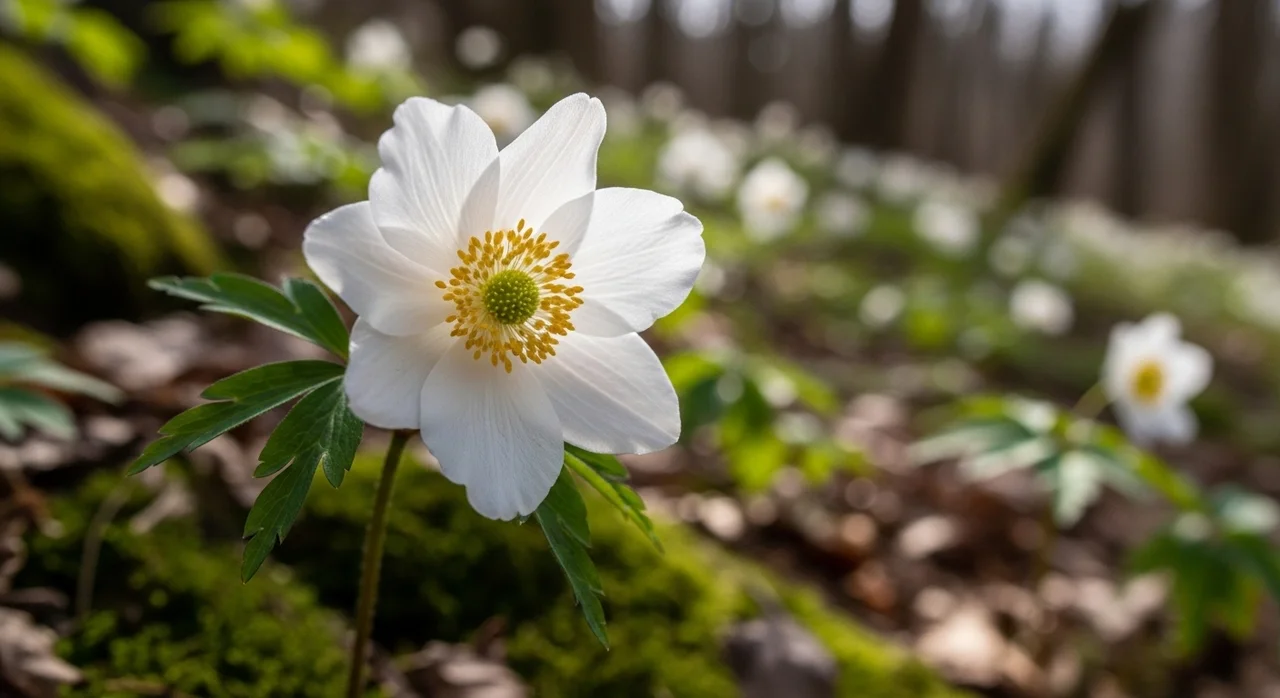 봄의 시작을 알리는 만주바람꽃이란?