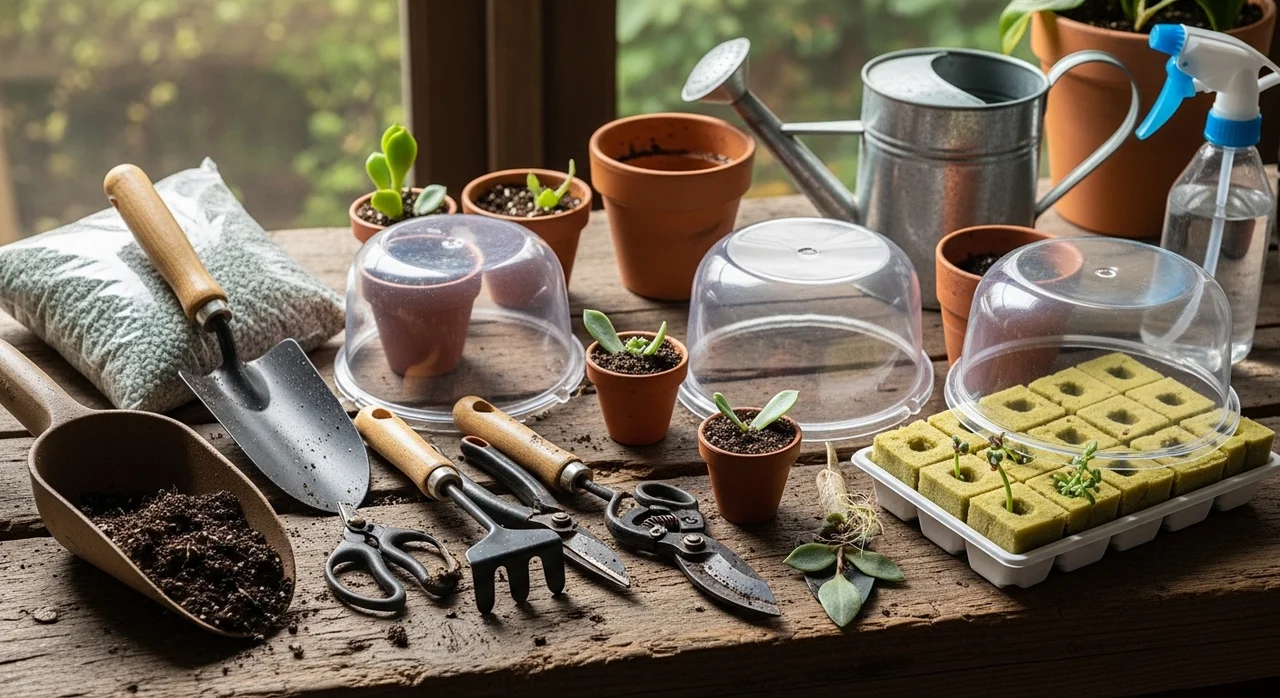 삽목으로 눈향나무 늘리기