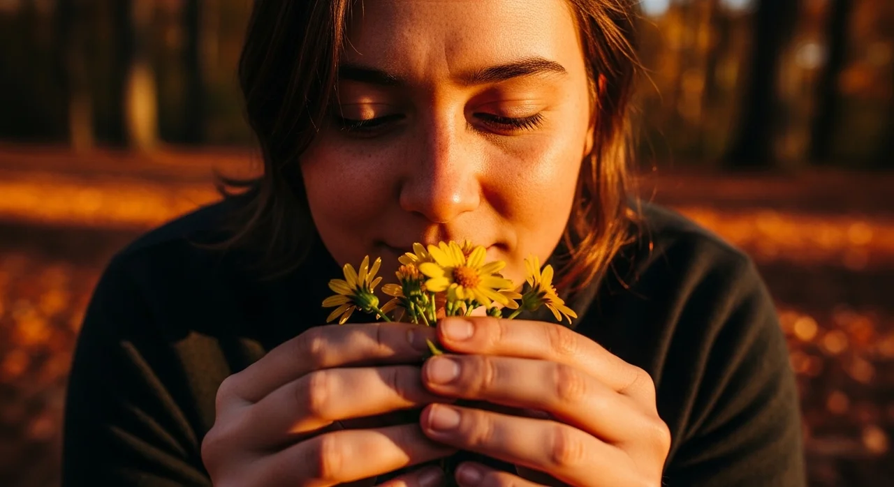 개인적인 견해: 가을의 정취와 키큰산국