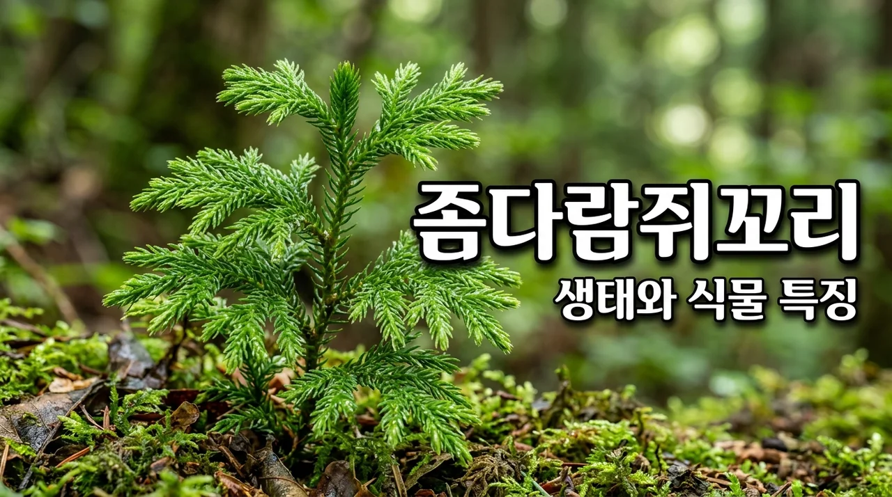 좀다람쥐꼬리 특징과 생태: 다람쥐꼬리와의 차이점 완벽 분석