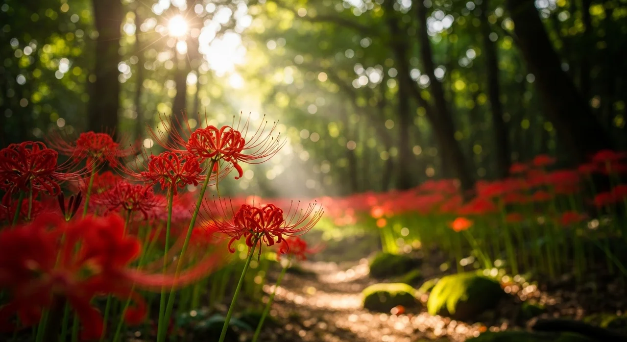 제주상사화, 언제 어디서 만날 수 있을까요?