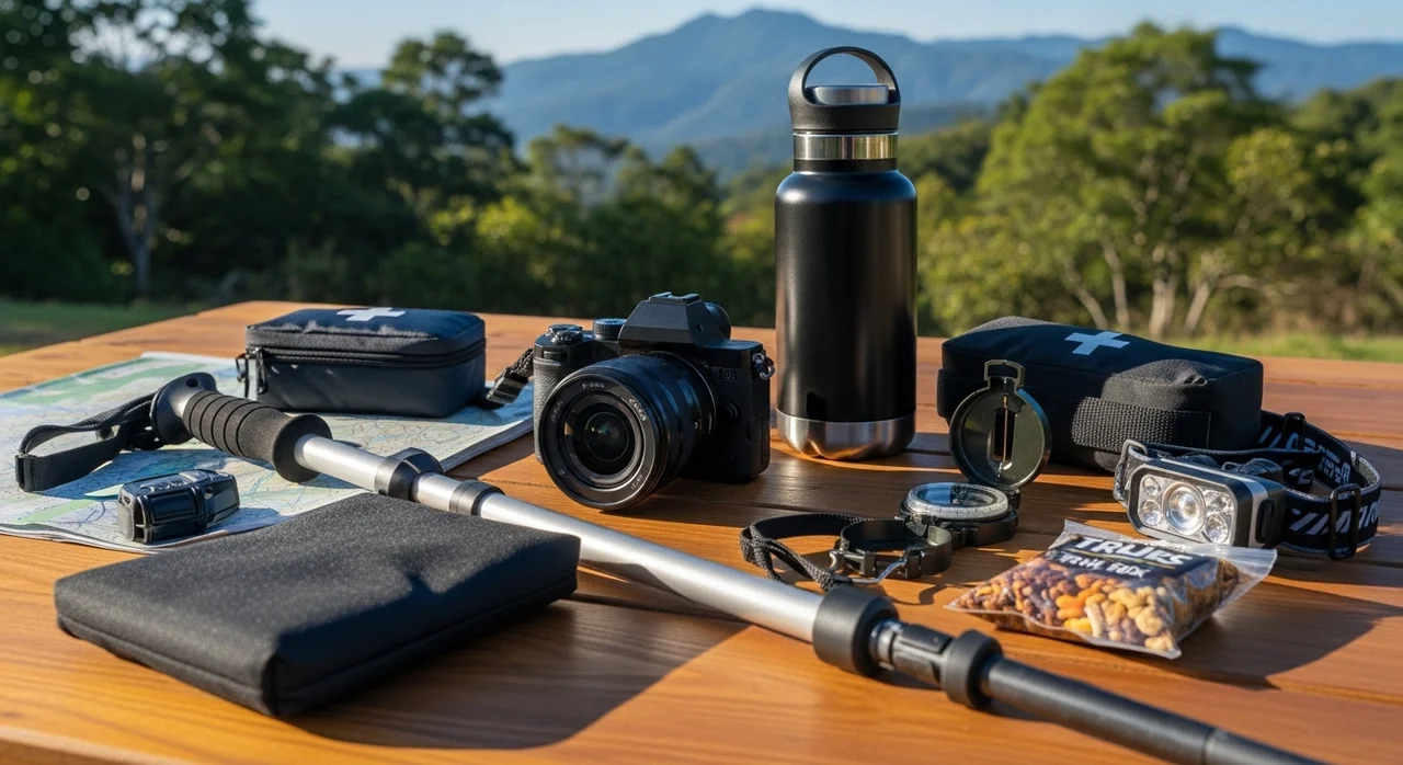 안전한 야생화 탐방을 위한 실전 준비물