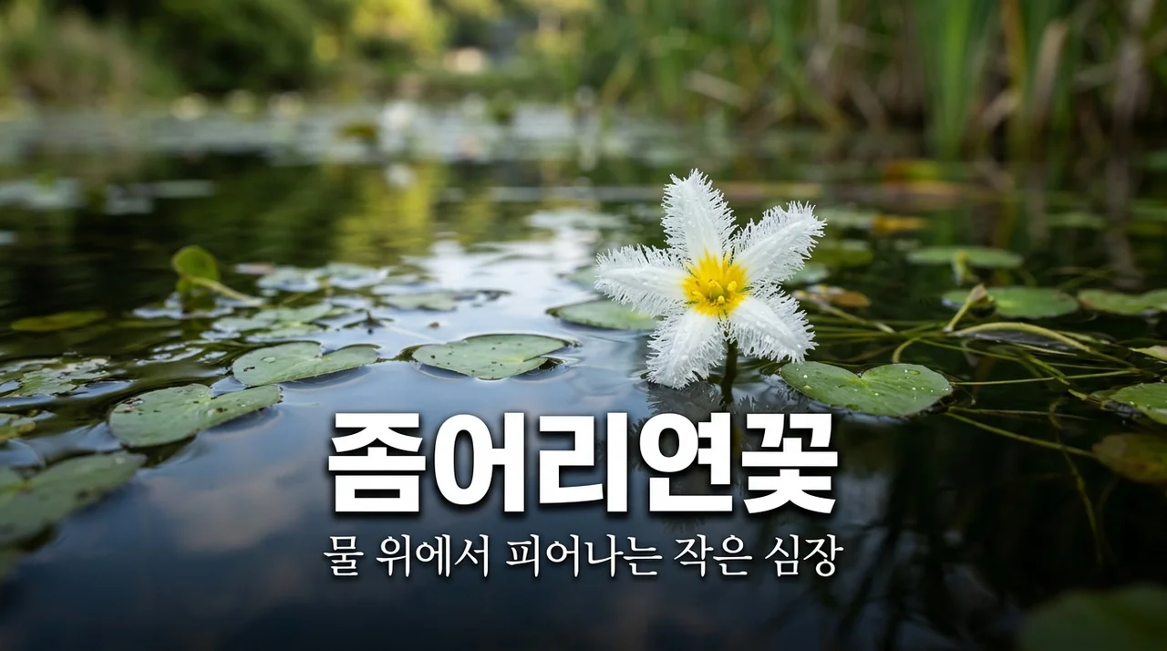 좀어리연꽃: 물 위에 피어난 작은 심장의 신비로운 매력
