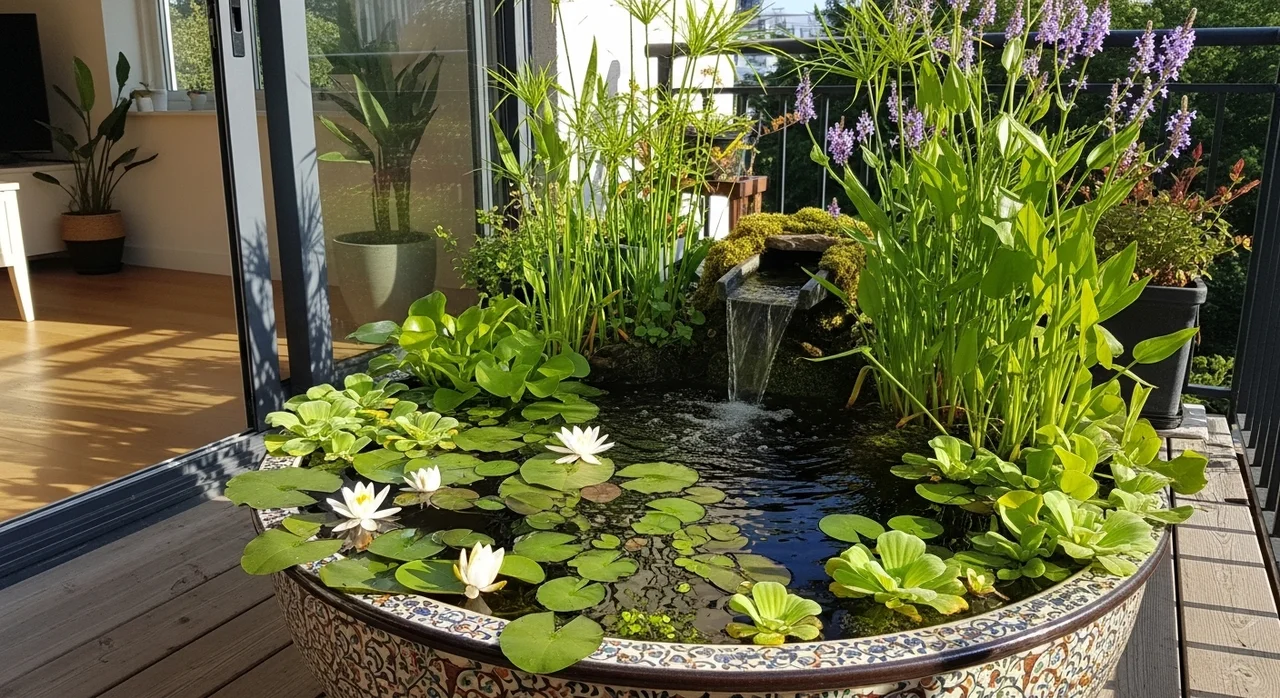 아름다운 좀어리연꽃을 키우는 환경