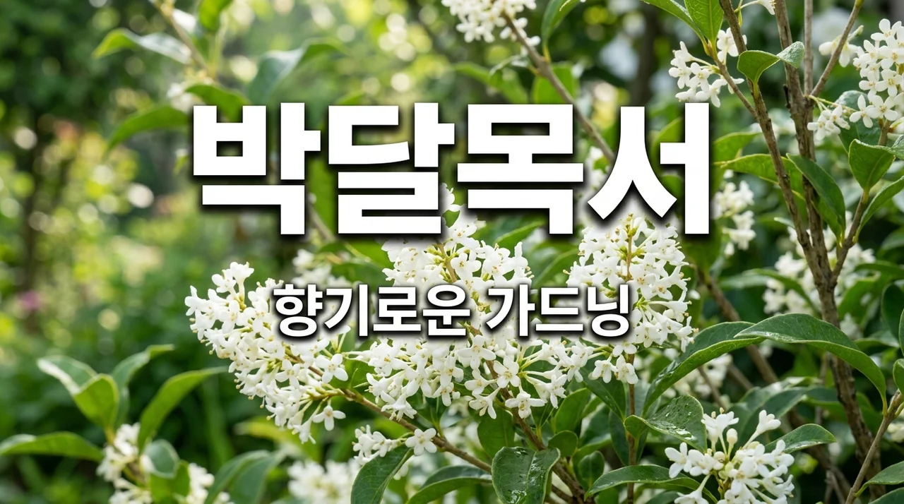 박달목서 키우는 법과 매력적인 특징 완벽 가이드