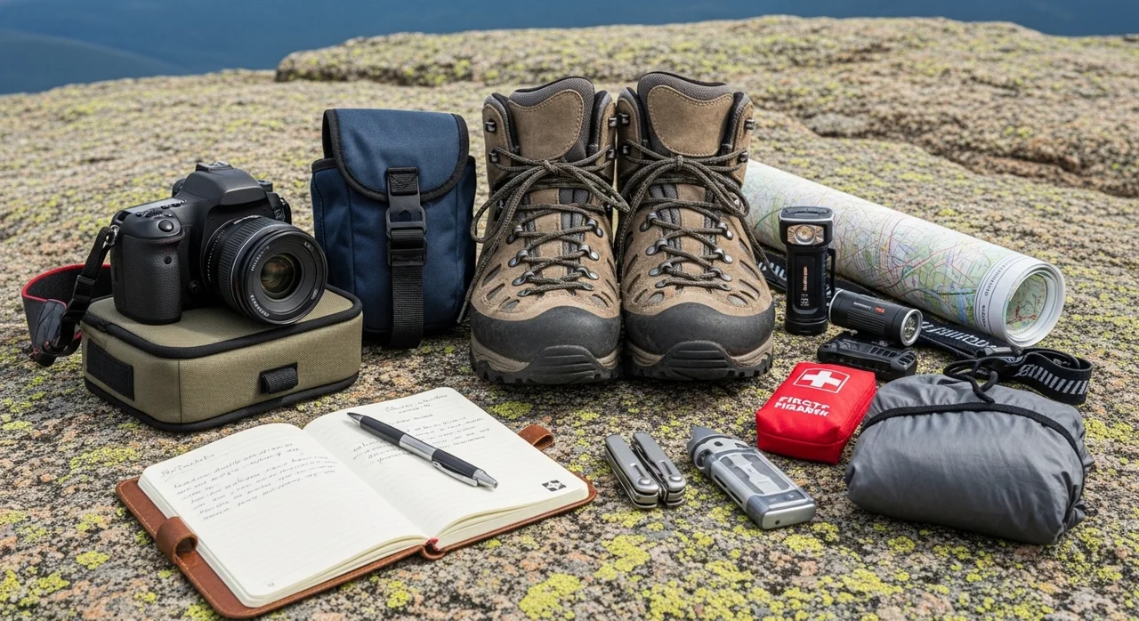 등산객을 위한 야생화 관찰 체크리스트