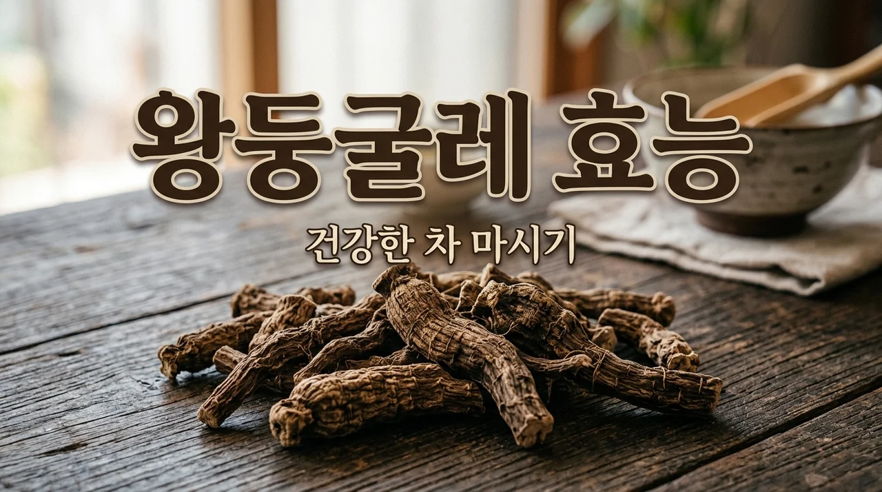 왕둥굴레 효능과 먹는법, 일반 둥굴레와 차이점 완벽 정리