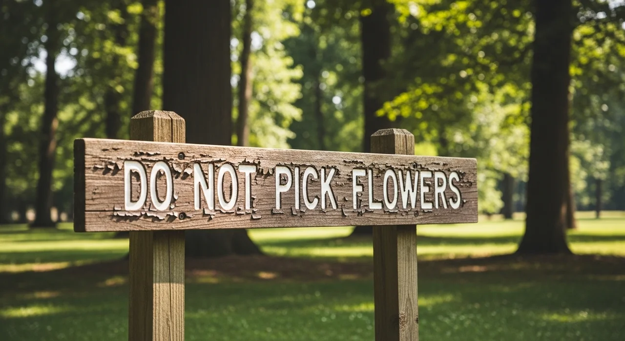 꽃을 대하는 올바른 태도