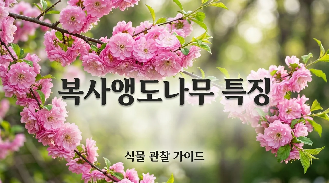 복사앵도나무 특징과 구별법: 앵도나무와 헷갈리시나요?