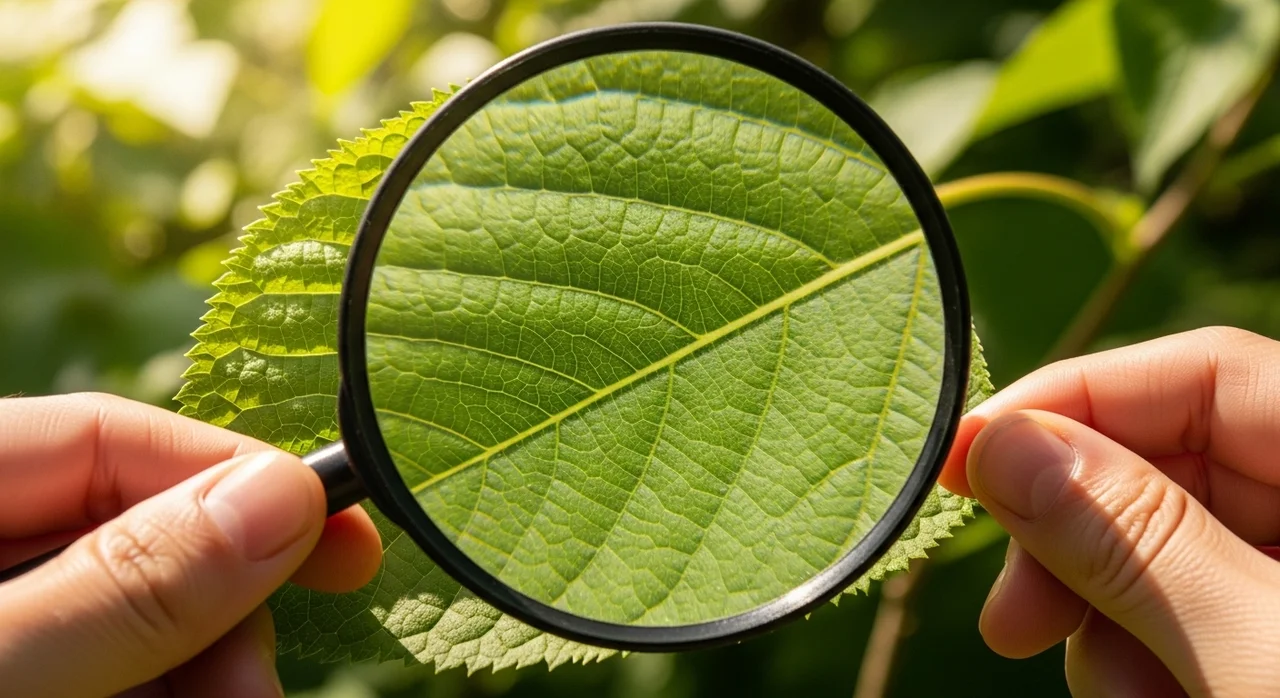 잎 뒷면을 확인하라: 관찰의 중요성