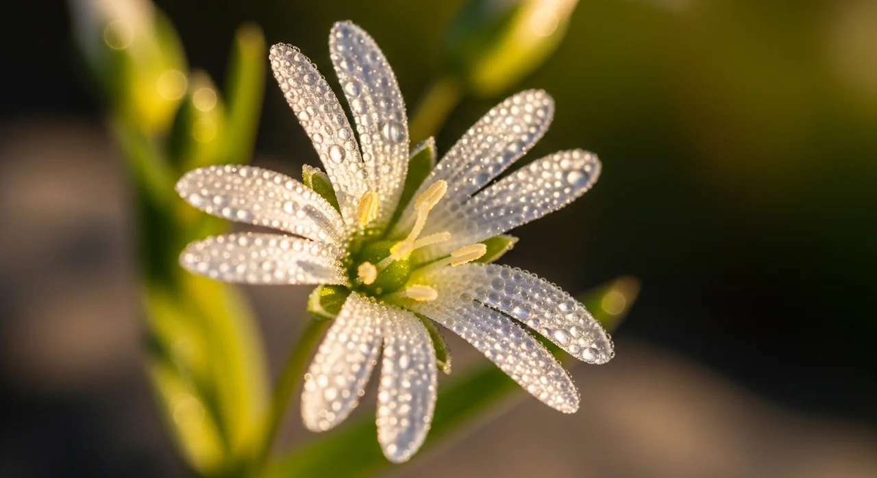 봄날의 선물, 가는잎개별꽃이란?
