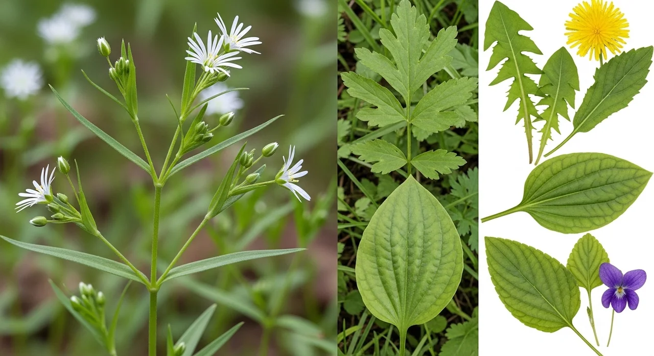 가는잎개별꽃 vs 일반 개별꽃 구별하기