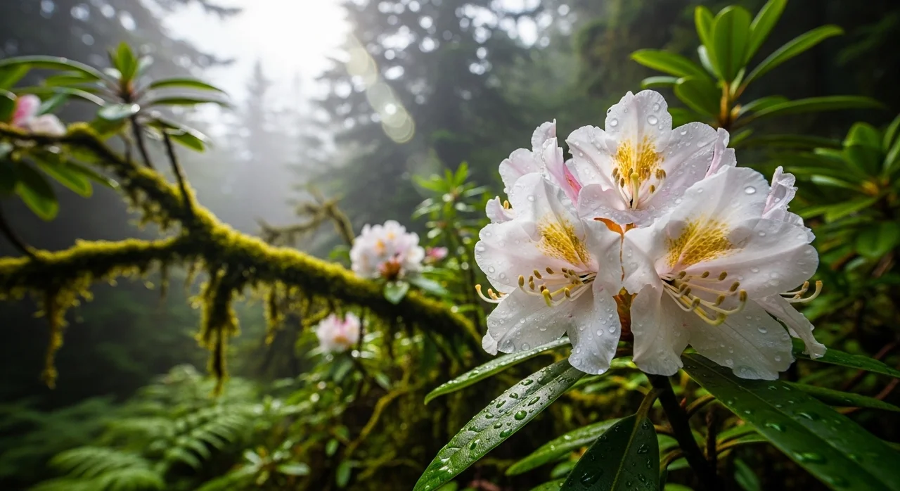 흰참꽃나무, 한국에만 있는 특별한 선물
