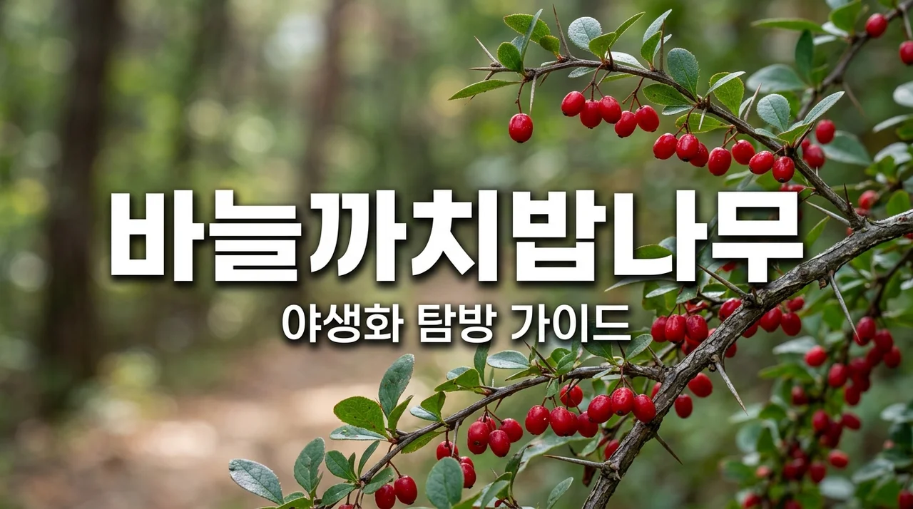 바늘까치밥나무 식별법과 특징: 야생에서 만나는 매력