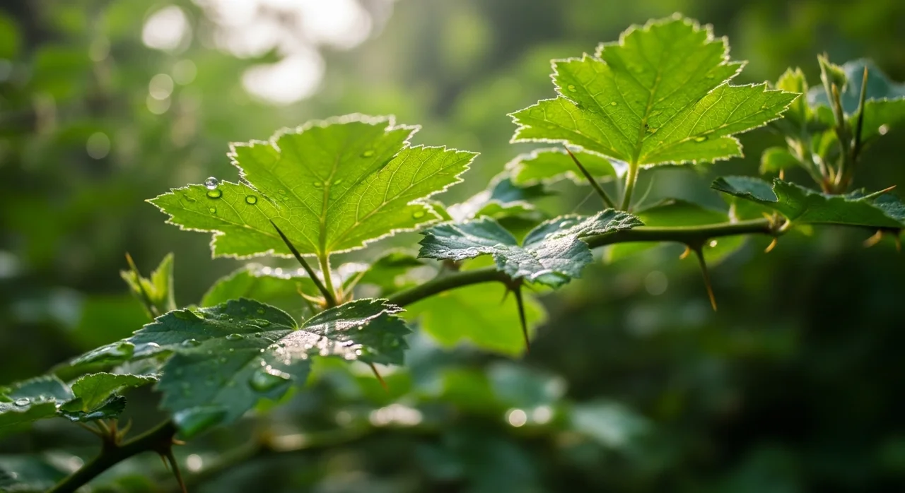 바늘까치밥나무 식별 포인트