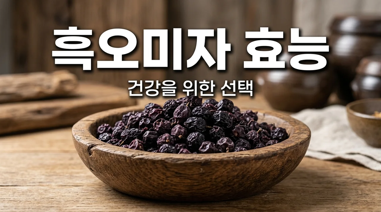 흑오미자 효능과 건강하게 마시는 법, 일반 오미자와의 차이점