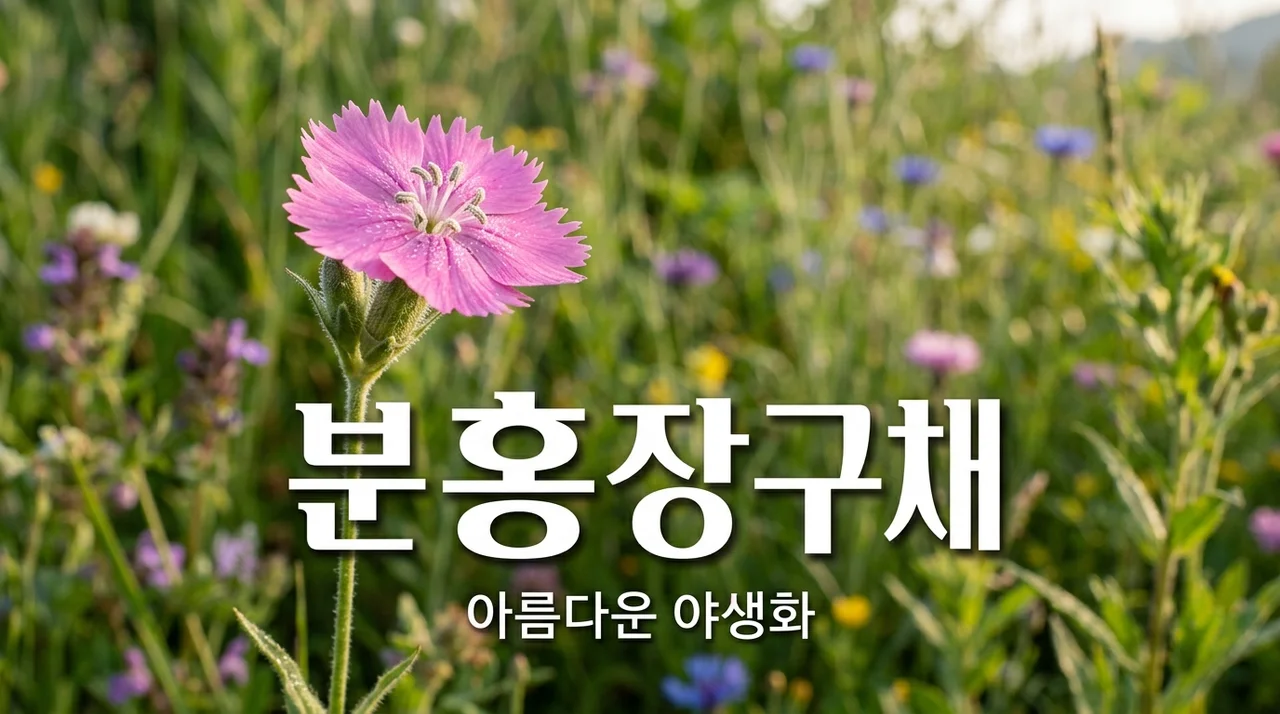 분홍장구채 특징과 키우는 법, 멸종위기 야생화의 매력