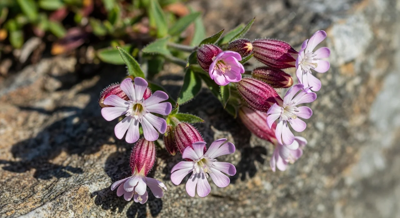 고산지대에서 만나는 귀한 손님, 가는다리장구채