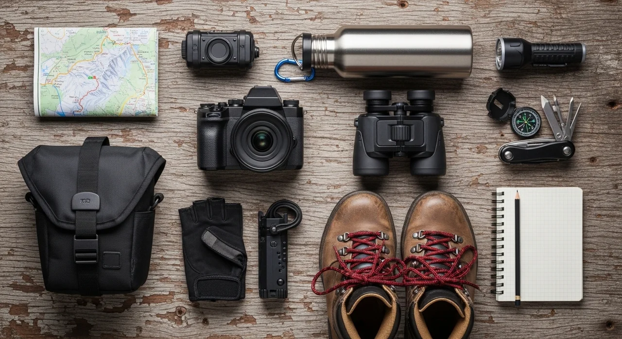 야생화 탐방을 위한 준비물 체크리스트