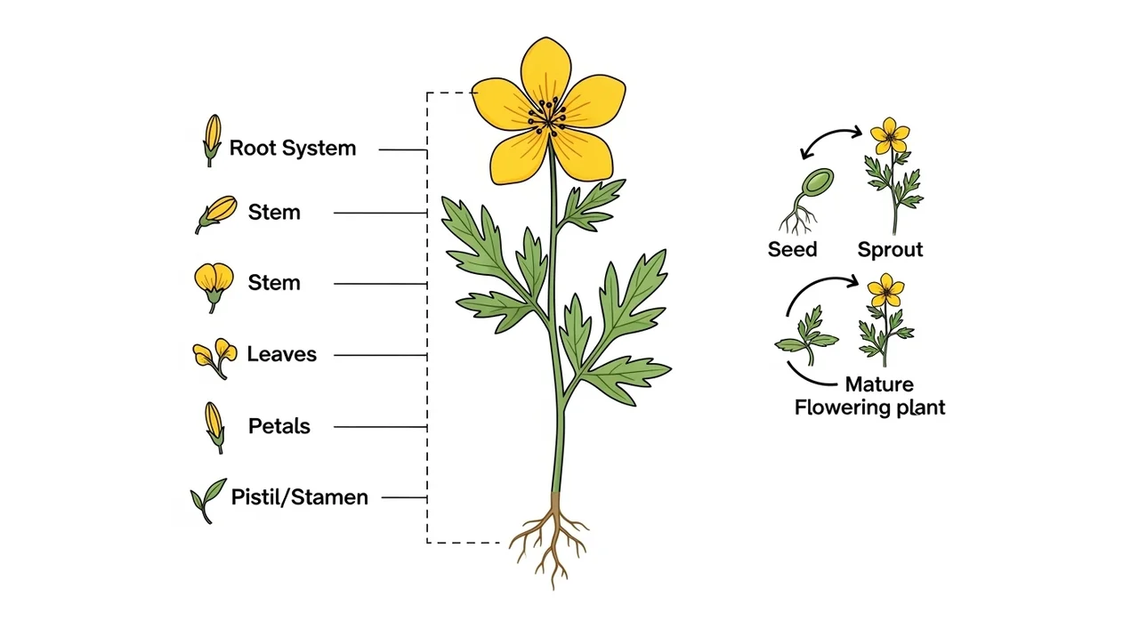 국화방망이의 주요 특징 한눈에 보기