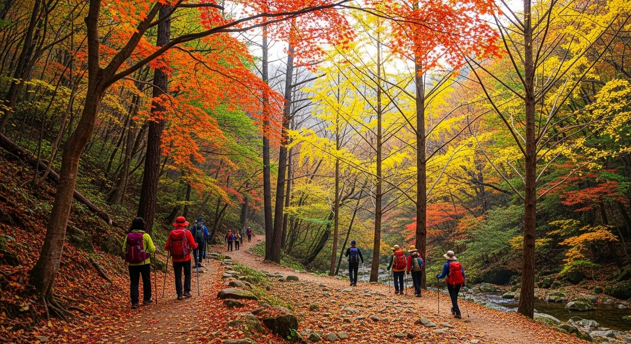 국화방망이를 관찰할 때의 에티켓