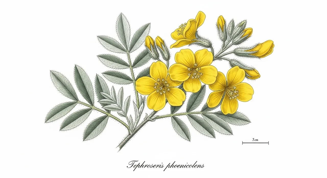 바위솜나물의 주요 식물학적 특징