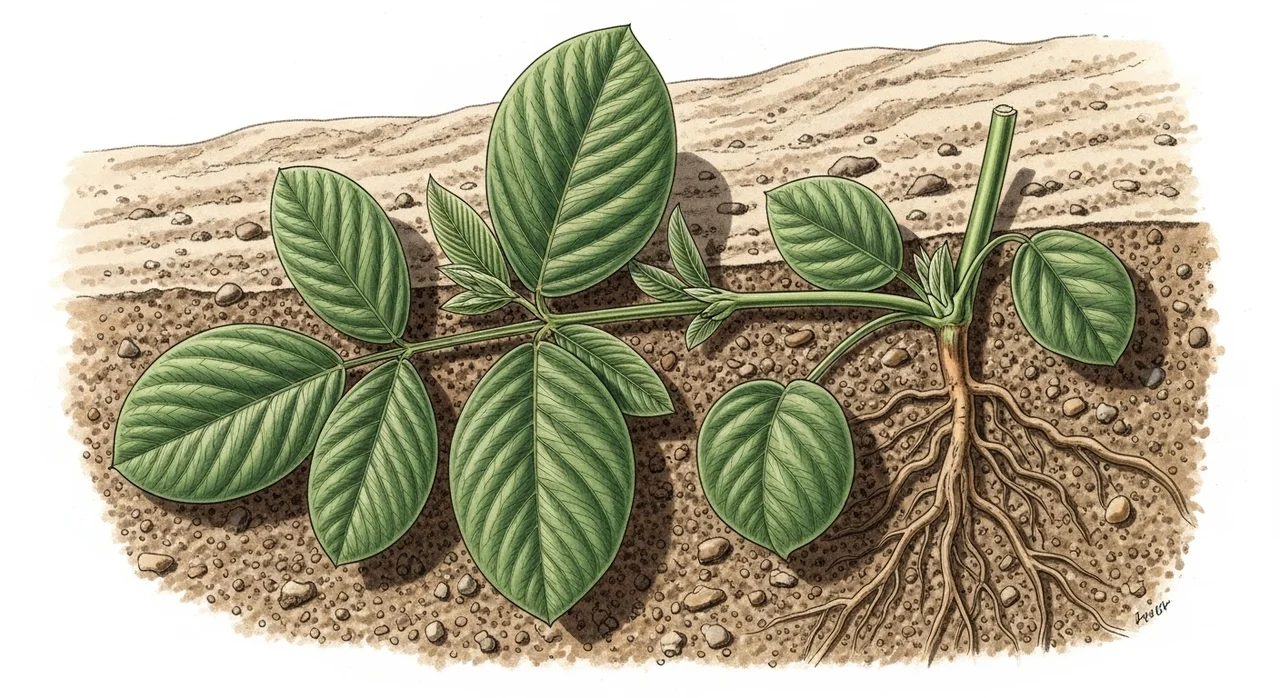 갯활량나물의 주요 생태적 특징