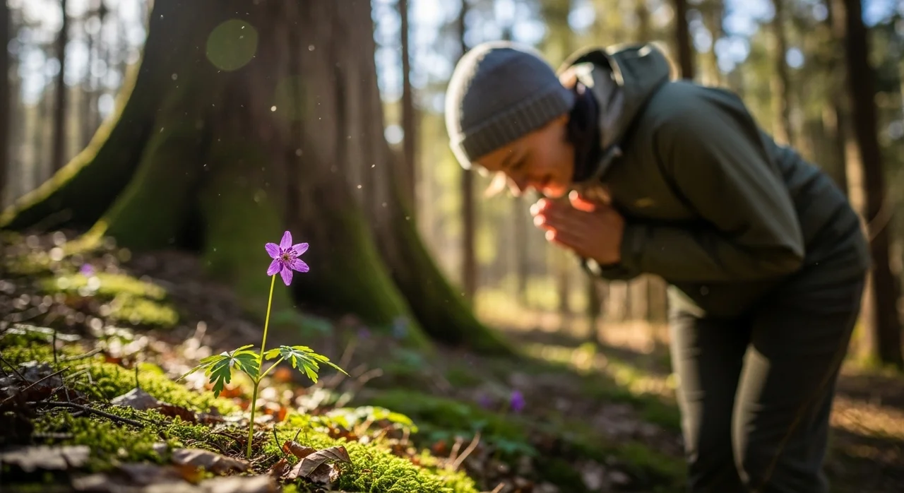 비비추난초를 관찰할 때 주의할 점