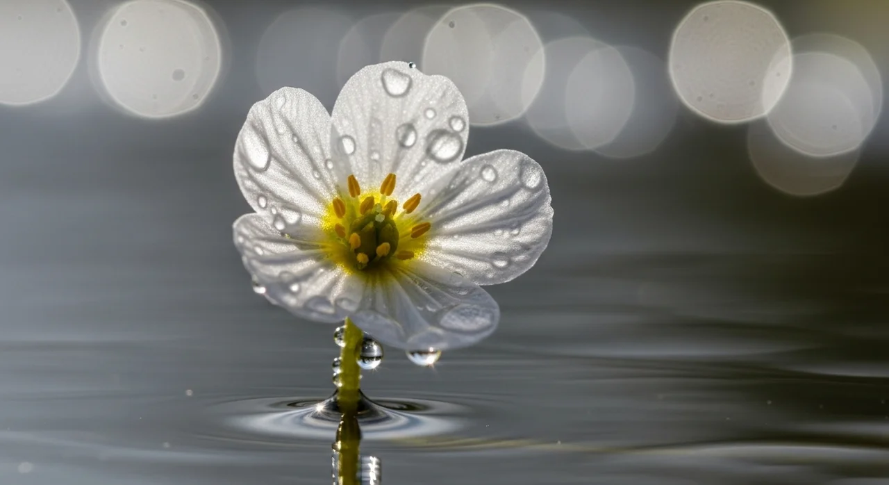 여름의 주인공, 수염마름 꽃과 열매 관찰법