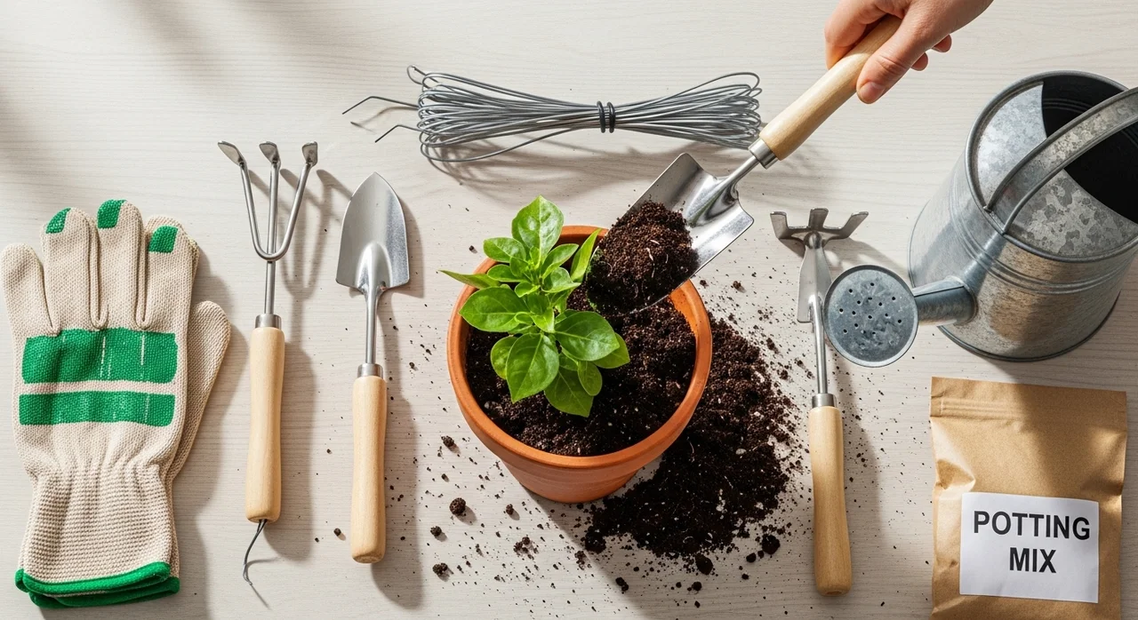 분갈이와 뿌리 정리의 정석