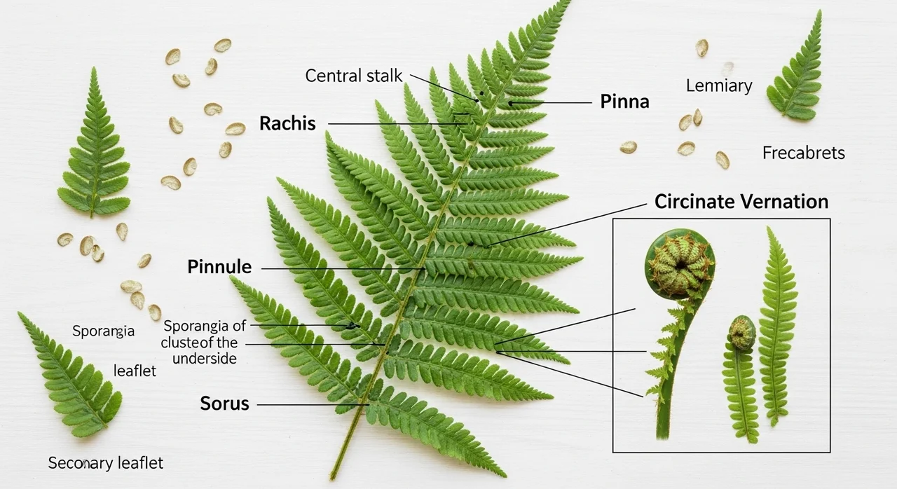 개차고사리의 주요 특징 한눈에 보기