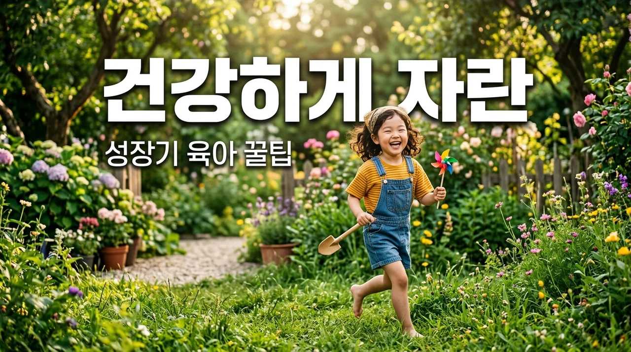 자란 성장기: 아이가 건강하게 쑥쑥 크는 환경 조성법