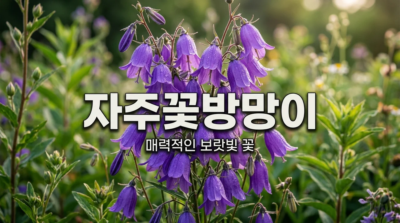 자주꽃방망이 키우기 가이드: 꽃말과 노지월동 실전 팁