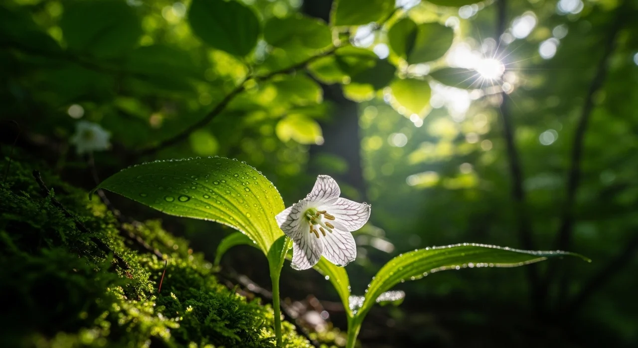 깊은 숲속의 순백 요정, 나도옥잠화란 무엇일까?