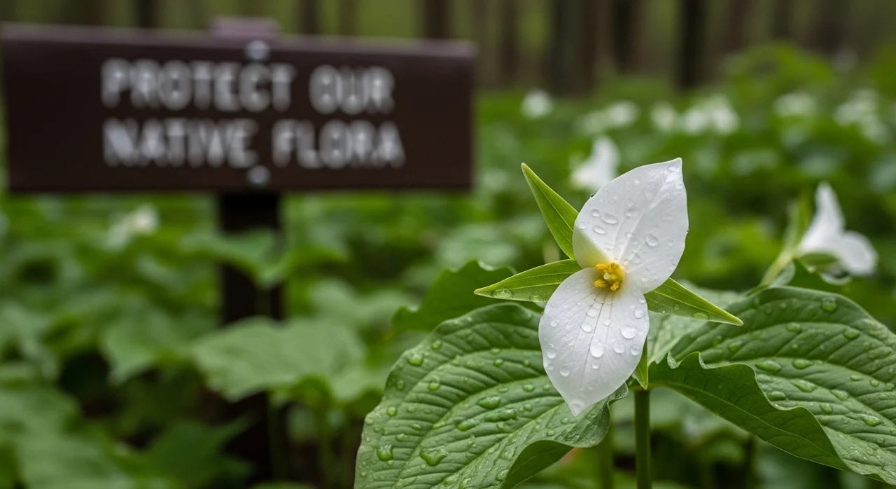 나도옥잠화를 지키기 위한 노력