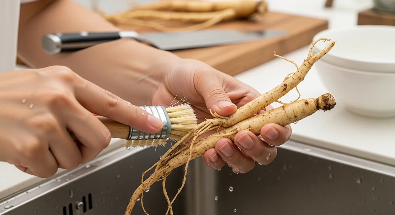 실패 없는 만삼 손질 및 보관법
