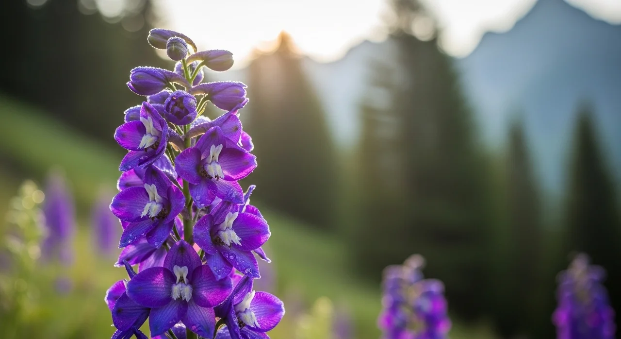 큰제비꼬깔, 산행 중 마주치는 보랏빛 설렘