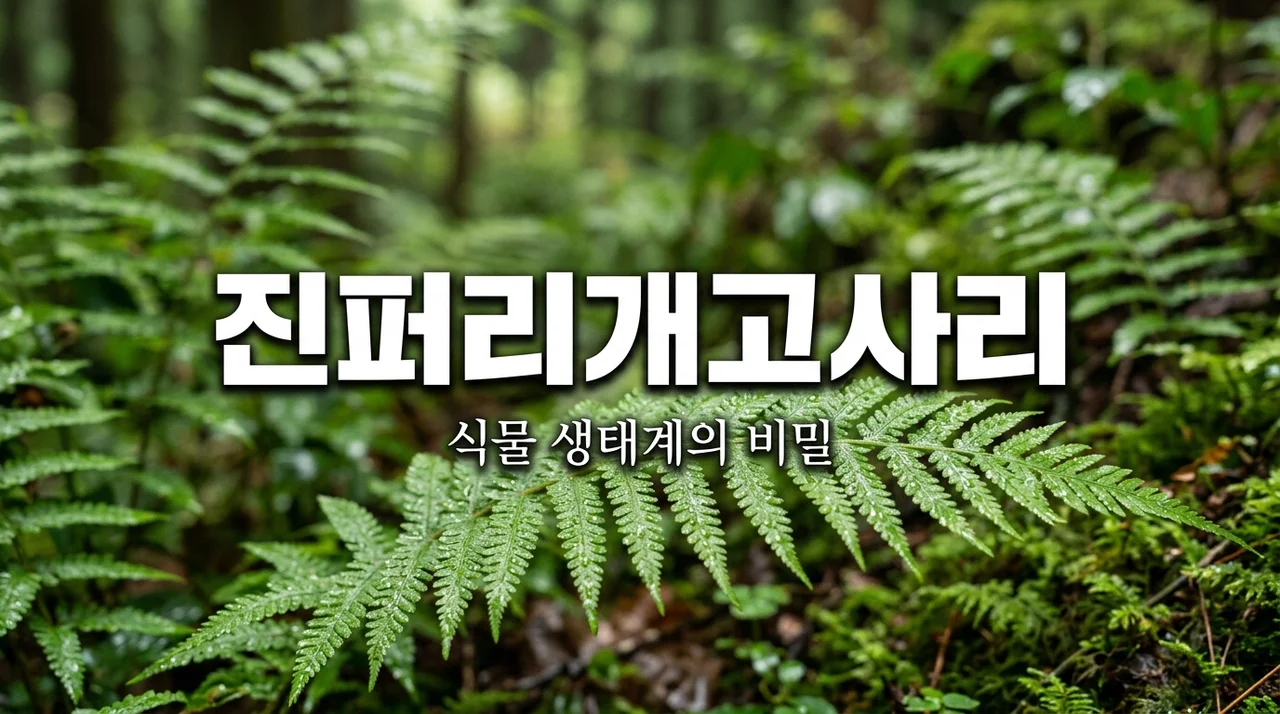 진퍼리개고사리 특징과 생태적 가치 완벽 정리